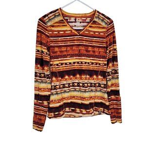 title nine stink stopper matahari Size XS Aztec Print Long Sleeve